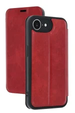 Newface iPhone 16E Kılıf Flip Cover - Kırmızı