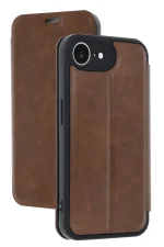 Newface iPhone 16E Kılıf Flip Cover - Taba