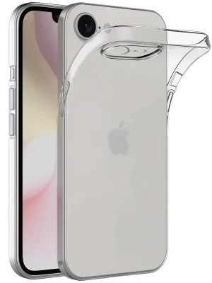 Newface iPhone 16E Kılıf Lüx Şeffaf Silikon