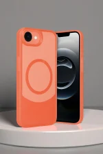 Newface iPhone 16E Kılıf Maya Karbon Kapak - Mürdüm - Görsel 2