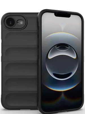 Newface iPhone 16E Kılıf Optimum Silikon - Siyah