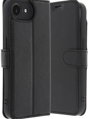 Newface iPhone 16E Kılıf Trend S Plus Kapaklı Kılıf - Siyah