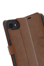 Newface iPhone 16E Kılıf Trend S Plus Kapaklı Kılıf - Taba - Görsel 2