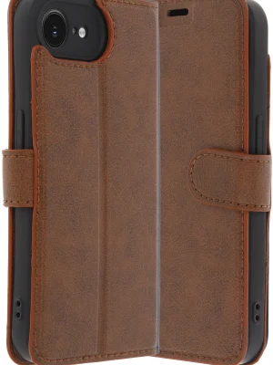 Newface iPhone 16E Kılıf Trend S Plus Kapaklı Kılıf - Taba