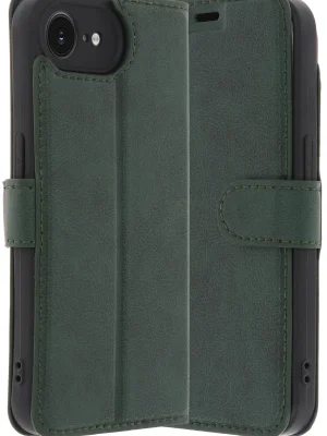 Newface iPhone 16E Kılıf Trend S Plus Kapaklı Kılıf - Yeşil