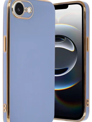 Newface iPhone 16E Kılıf Volet Silikon - Mavi