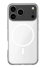 Newface iPhone 17 Pro Max Kılıf Magneticsafe Şeffaf Silikon - Şeffaf