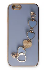 Newface iPhone 6 Kılıf Esila Silikon - Gri - Görsel 2