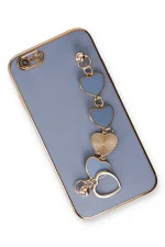 Newface iPhone 6 Kılıf Esila Silikon - Gri - Görsel 3