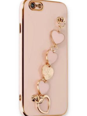 Newface iPhone 6 Kılıf Esila Silikon - Pudra