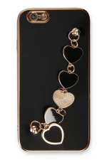 Newface iPhone 6 Kılıf Esila Silikon - Siyah - Görsel 2