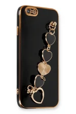 Newface iPhone 6 Kılıf Esila Silikon - Siyah