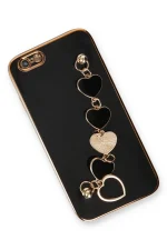 Newface iPhone 6 Kılıf Esila Silikon - Siyah - Görsel 3