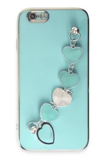 Newface iPhone 6 Kılıf Esila Silikon - Su Yeşili - Görsel 2