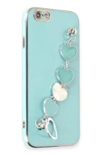 Newface iPhone 6 Kılıf Esila Silikon - Su Yeşili