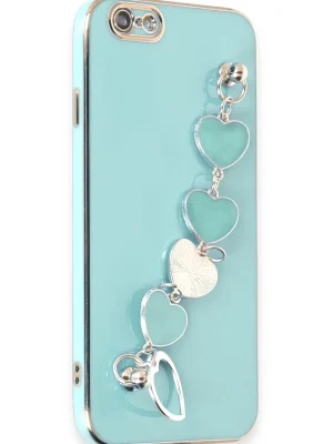 Newface iPhone 6 Kılıf Esila Silikon - Su Yeşili