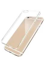 Newface iPhone 6 Kılıf Lüx Şeffaf Silikon - Görsel 3