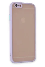 Newface iPhone 6 Kılıf Montreal Silikon Kapak - Mor - Görsel 2