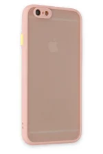 Newface iPhone 6 Kılıf Montreal Silikon Kapak - Pembe - Görsel 2