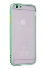 Newface iPhone 6 Kılıf Montreal Silikon Kapak - Turkuaz - Görsel 3