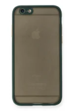 Newface iPhone 6 Kılıf Montreal Silikon Kapak - Yeşil