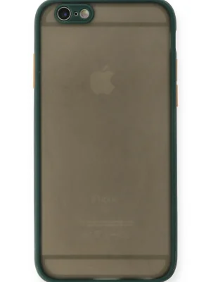 Newface iPhone 6 Kılıf Montreal Silikon Kapak - Yeşil