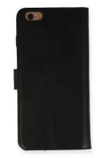 Newface iPhone 6 Plus Kılıf Trend S Plus Kapaklı Kılıf - Siyah