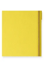 Newface iPhone 7 Kılıf Coco Deri Silikon Kapak - Sarı - Görsel 4