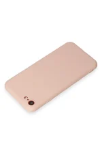 Newface iPhone 7 Kılıf First Silikon - Pudra - Görsel 3