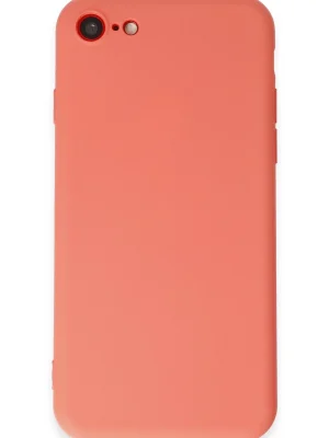 Newface iPhone 7 Kılıf First Silikon - Turuncu