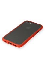 Newface iPhone SE 2020 Kılıf Montreal Silikon Kapak - Kırmızı - Görsel 4