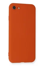 Newface iPhone 7 Kılıf Nano içi Kadife Silikon - Kırmızı - Görsel 3