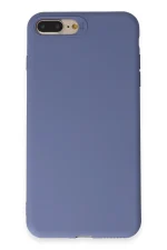 Newface iPhone 7 Plus Kılıf First Silikon - Gri