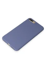 Newface iPhone 7 Plus Kılıf First Silikon - Gri - Görsel 4