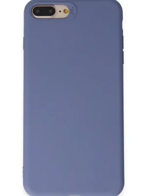 Newface iPhone 7 Plus Kılıf First Silikon - Gri