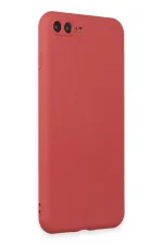 Newface iPhone 7 Plus Kılıf First Silikon - Kiremit - Görsel 2