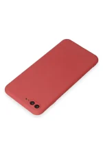 Newface iPhone 7 Plus Kılıf First Silikon - Kiremit - Görsel 3