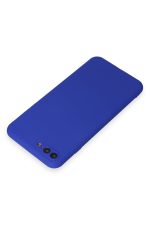 Newface iPhone 7 Plus Kılıf First Silikon - Koyu Mavi - Görsel 3