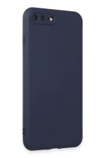 Newface iPhone 7 Plus Kılıf First Silikon - Lacivert