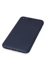 Newface iPhone 7 Plus Kılıf First Silikon - Lacivert - Görsel 4