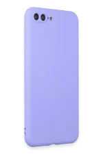 Newface iPhone 7 Plus Kılıf First Silikon - Lila - Görsel 2