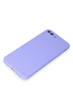 Newface iPhone 7 Plus Kılıf First Silikon - Lila - Görsel 4
