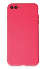 Newface iPhone 7 Plus Kılıf First Silikon - Pembe