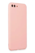 Newface iPhone 7 Plus Kılıf First Silikon - Pudra - Görsel 2