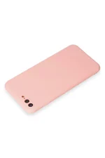 Newface iPhone 7 Plus Kılıf First Silikon - Pudra - Görsel 3