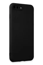 Newface iPhone 7 Plus Kılıf First Silikon - Siyah