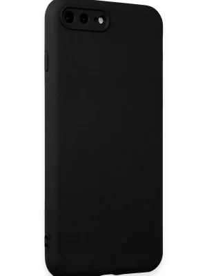 Newface iPhone 7 Plus Kılıf First Silikon - Siyah
