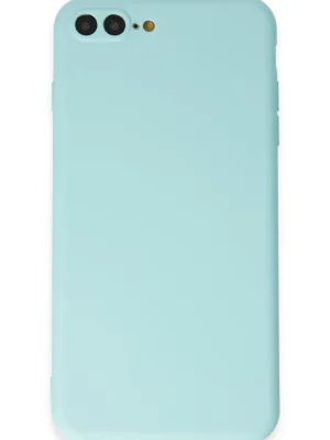 Newface iPhone 7 Plus Kılıf First Silikon - Turkuaz