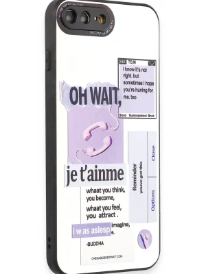 Newface iPhone 7 Plus Kılıf Mirror Desenli Kapak - Mirror - 4