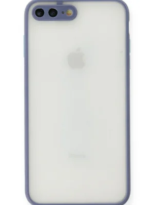 Newface iPhone 7 Plus Kılıf Montreal Silikon Kapak - Gri